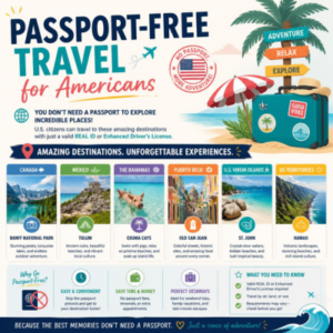 Where Can Americans Travel Without a Passport?
