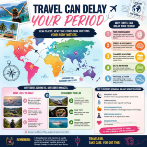 Can Traveling Delay Your Period?