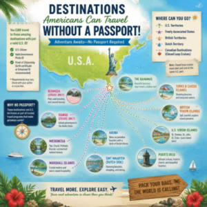 Where Can Americans Travel Without a Passport?