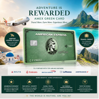 Amex Green Card Travel Benefits