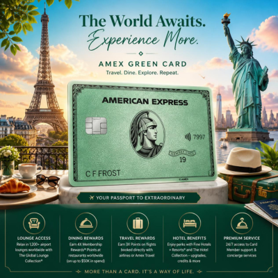 Amex Green Card Travel Benefits